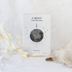 Carnet de rituels de nouvelle lune womoon