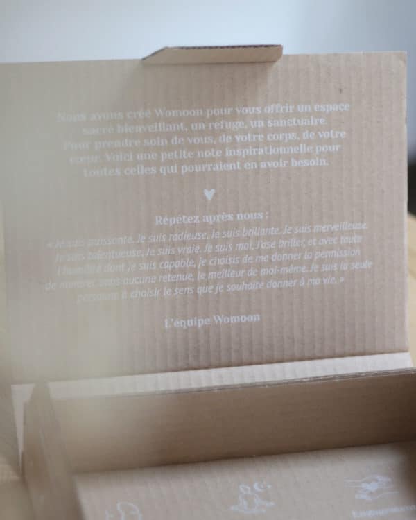 mantra boite coffret womoon