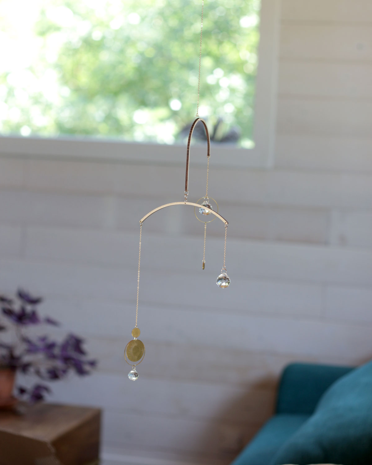 Mobile méditatif suncatcher • Kit DIY créatif