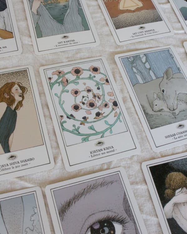 cartes tirage oracle mantras